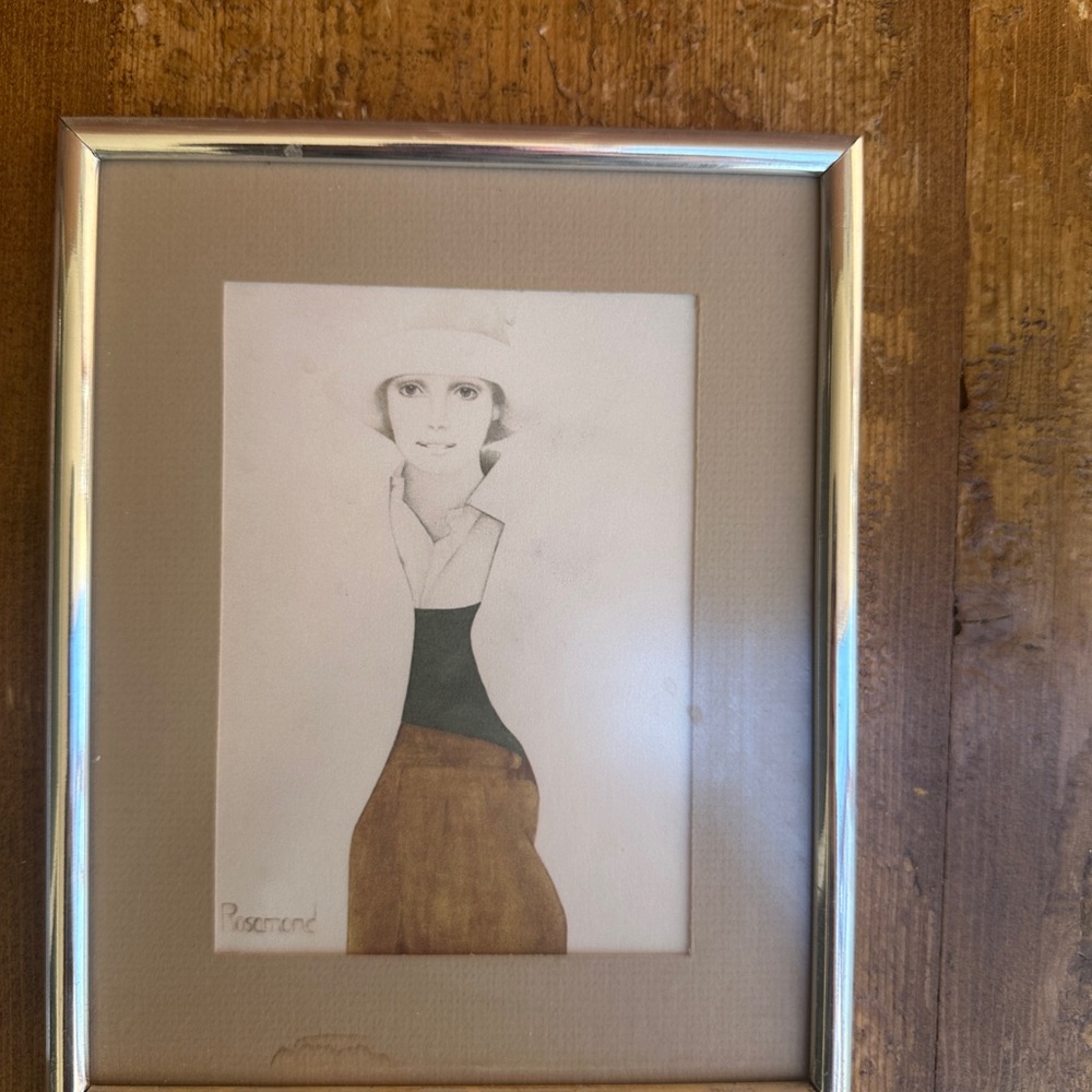 Vintage 1970’s Christine Rosamond 5x7 print of “Melissa”